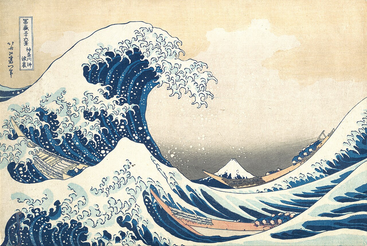 Original The Great Wave off Kanagawaowers
