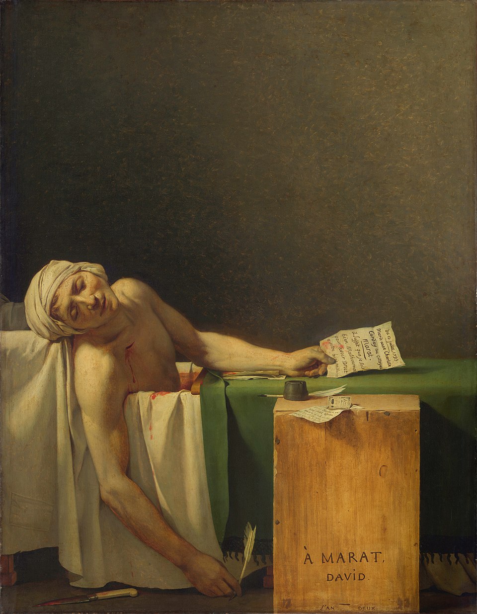 Original The Death of Marat